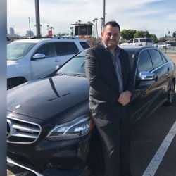 FAA Transportation - Frans with his Mercedes.
