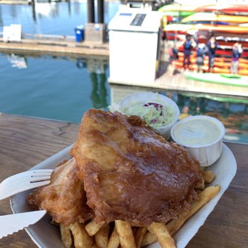 Red Fish Blue Fish - Halibut fish and chip - Fish & Chips Near Me - Victoria, British Columbia