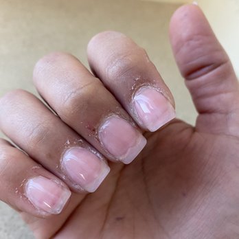 XOXO Nail Bar - "Manicure" this is TERRIBLE...even the nails - Nail Salons Near Me - Irvine, California XOXO Nail Bar - "Manicure" this is TERRIBLE...even the nails - Nail Salons Near Me - Irvine, California