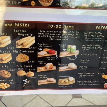 Mr Baguette - Menu - Vietnamese Near Me - Rosemead, California Mr Baguette - Menu - Vietnamese Near Me - Rosemead, California