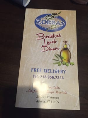Menu photo 6 Zorba's Souvlaki Plus Astoria, NY Menu photo 6 Zorba's Souvlaki Plus Astoria, NY