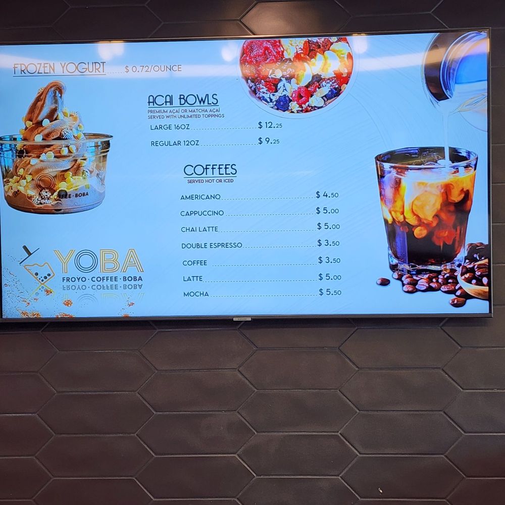 Yoba - Fro-yo, acai bowls, coffee menu - Coffee & Tea Near Me - Ontario, California