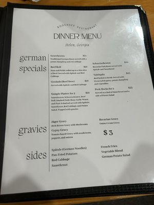 Menu photo 5 Bodensee Restaurant Helen, GA Menu photo 5 Bodensee Restaurant Helen, GA