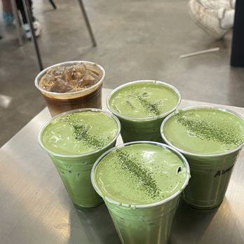 Stagger Coffee - Double matcha latte - Coffee & Tea Near Me - Los Angeles, California