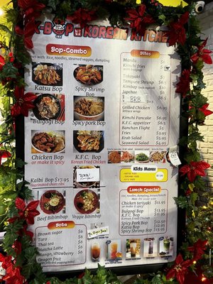 Menu photo 4 K-Bop Korean Kitchen Jacksonville, FL Menu photo 4 K-Bop Korean Kitchen Jacksonville, FL