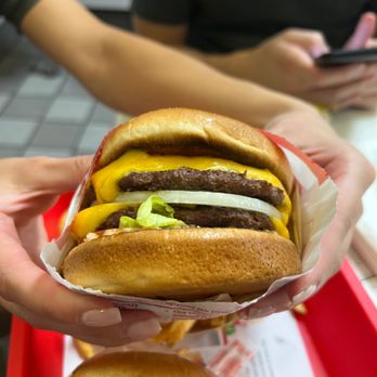 In-N-Out Burger - Double double with onions! - Fast Food Near Me - Mountain View, California