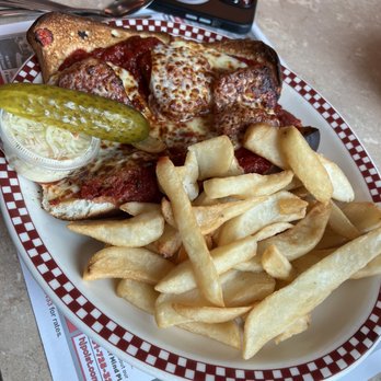 Double T Diner - Meatball Parmigiana Sandwich - Diners Near Me - Annapolis, Maryland Double T Diner - Meatball Parmigiana Sandwich - Diners Near Me - Annapolis, Maryland
