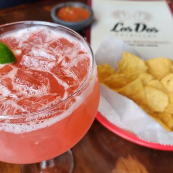 Los Dos Potrillos - Strawberry marg - Mexican Near Me - Highlands Ranch, Colorado