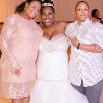 Winnie Couture - This is the one I found in my phone. Notice how my boobs are all over the place and the dress looks big. - Bridal Near Me - Houston, Texas