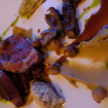 Flagstaff House Restaurant - Colorado Lamb Rack and Shank. Another highlight of our meal. - French Near Me - Boulder, Colorado Flagstaff House Restaurant - Colorado Lamb Rack and Shank. Another highlight of our meal. - French Near Me - Boulder, Colorado