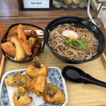 Sobakatsu - Scallop hot soba and chicken plum karaage - Japanese Near Me - San Francisco, California Sobakatsu - Scallop hot soba and chicken plum karaage - Japanese Near Me - San Francisco, California