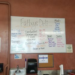 Fatboys Deli - Menu