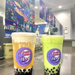 Honey Green Milk Tea