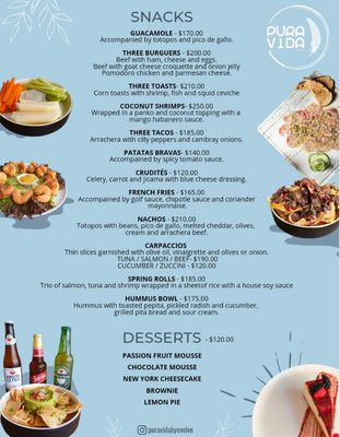 Menu photo 2 Pura Vida by Evolve Playa del Carmen, ROO