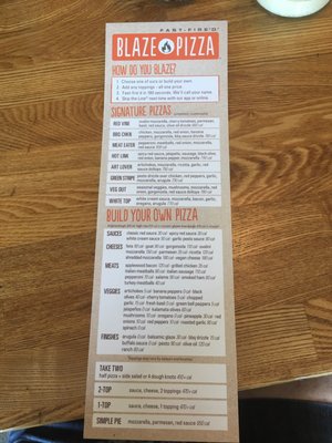 Menu photo 3 Blaze Pizza Oklahoma City, OK Menu photo 3 Blaze Pizza Oklahoma City, OK