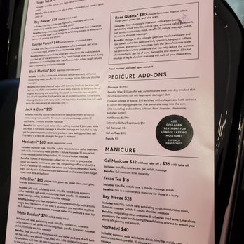 Gloss Nail Bar - Menu of services - Nail Salons Near Me - Houston, Texas