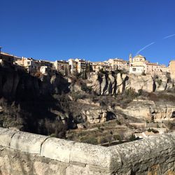 Confiteria Ruiz Carreteria, 14 - View of casas colgantes in Cuenca old town