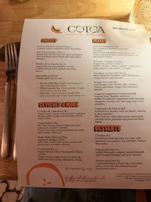 Menu photo 8 COTOA Miami, FL Menu photo 8 COTOA Miami, FL