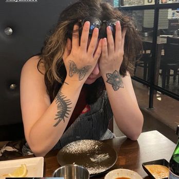 Sushi Hiro - a post that my friend made because they thought it was hilarious that i was so obsessed with the salmon nigiri  i definitely recommend - Japanese Near Me - Federal Way, Washington