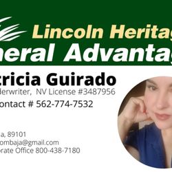 Patricia Guirado-Lincoln Heritage Funeral Advantage
