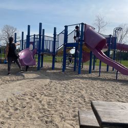 Jaycee Park - Two play sets and 2 swing sets! My little one loves this park!