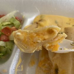 Rivera's Mex Sal Restaurant - Cheese Enchiladas