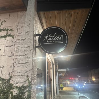 Katie's Cafe & Bakery - Entrance signage - Bakeries Near Me - Livingston, Texas