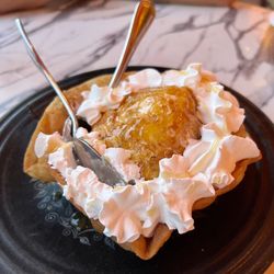 5 de Mayo Mexican Grill & Bar - Fried ice cream with honey