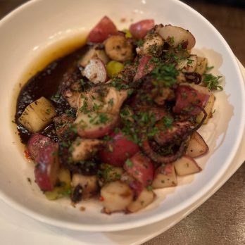 Tempo Kitchen & Bar - Octopus confit - New American Near Me - Gilroy, California