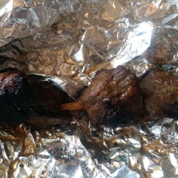 Beef skewer, $2.99. Pretty good!