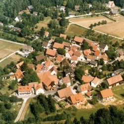 Gasthof Seybert - Ortsansicht Trainmeusel in der Fränkischen Schweiz.