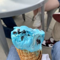 Spoons Ice Cream - Lil' blue panda cone