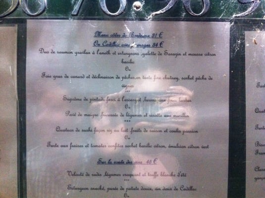 Menu photo 2 L'Entrée du Jardin Cadillac, 33