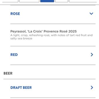 Chase Sapphire Lounge - Rose Wine - Airport Lounges Near Me - Grapevine, Texas