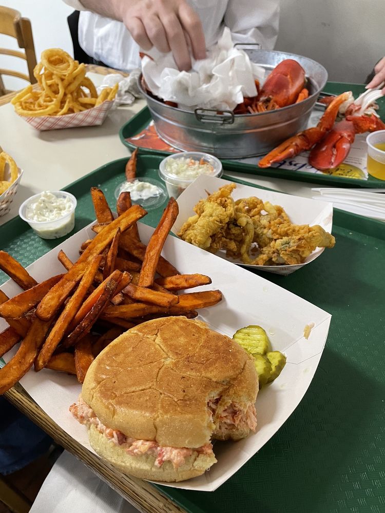 Food from Mac's Downeast Seafood