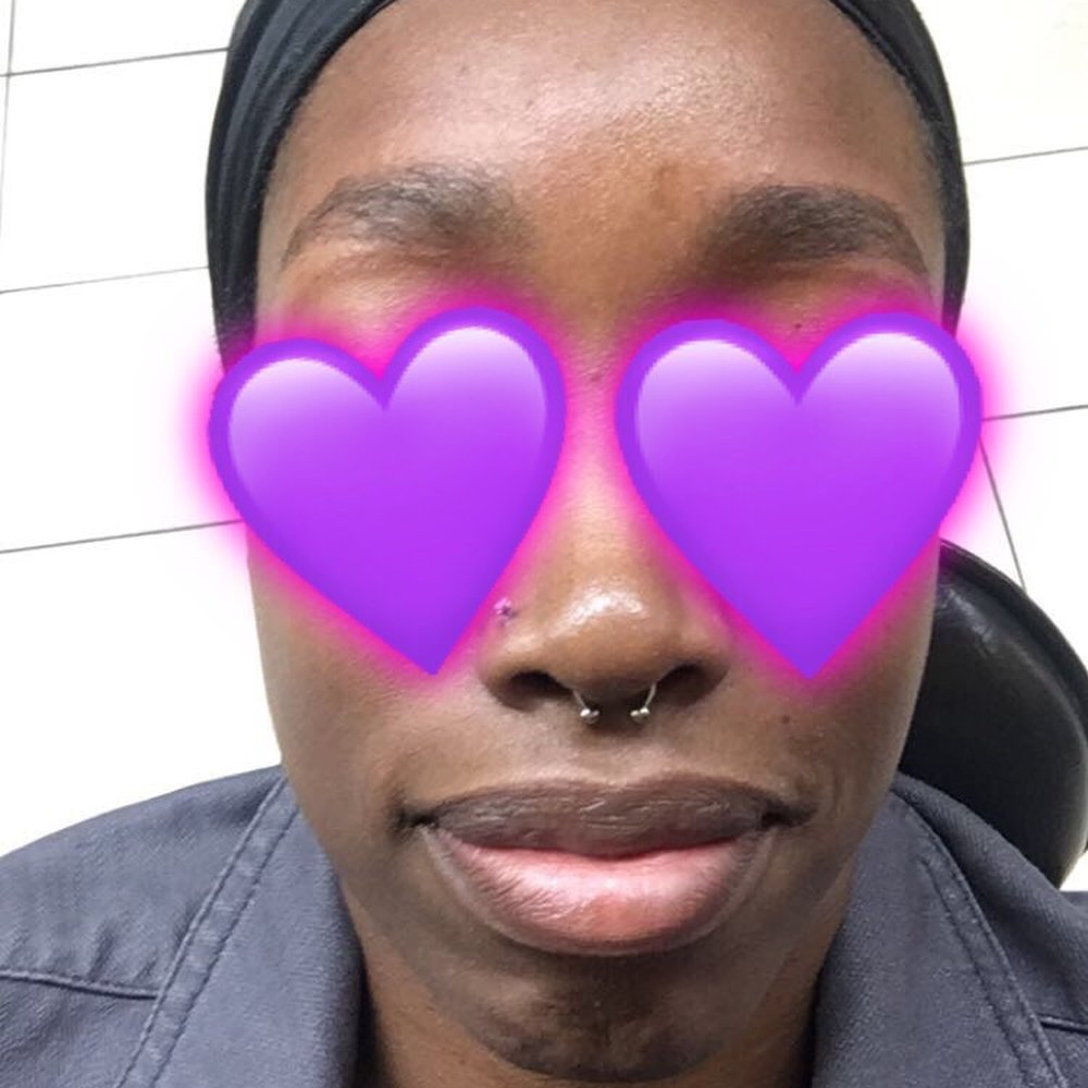 I Too - After! Still very thick and shape compliments my eyes and face - Eyelash Service Near Me - Atlanta, Georgia