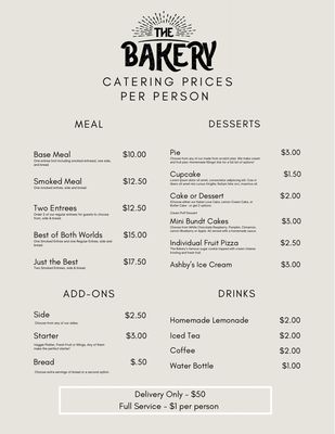 Menu photo 3 The Bakery Radcliffe, IA