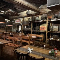 Crockett's 1875 Breakfast Camp - Inside Crockett's