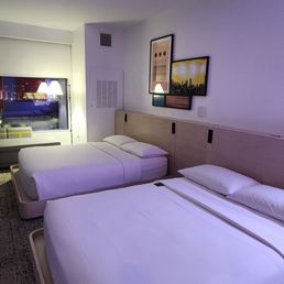 The beds in our room