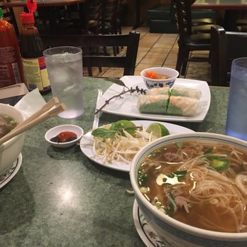 Pho 45 - Filet Mignon and Spring Rolls - Vietnamese Near Me - La Mirada, California