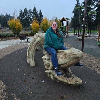 Nikkei Park - T-Rex skeleton - Playgrounds Near Me - Vancouver, Washington Nikkei Park - T-Rex skeleton - Playgrounds Near Me - Vancouver, Washington