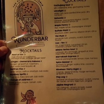 Wunderbar - Bars Near Me - Bellows Falls, Vermont