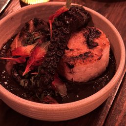 Octopus braised in its own ink Octopus braised in its own ink