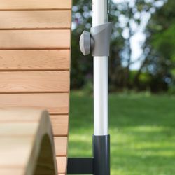 Luxury Leisure - The universal umbrella holder can hold practically any type and size.