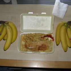 Planet Food - Bananas not included; they were purchased from a street vendor at the nearby intersection