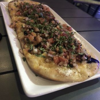 Colton's Social House - Tomato basil flat pizza - New American Near Me - Clovis, California Colton's Social House - Tomato basil flat pizza - New American Near Me - Clovis, California