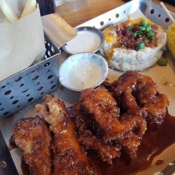 Chili's - Honey glazed Chipotle chkn with corn and fully loaded mash. Yummmmy - Tex-Mex Near Me - Waipahu, Hawaii Chili's - Honey glazed Chipotle chkn with corn and fully loaded mash. Yummmmy - Tex-Mex Near Me - Waipahu, Hawaii
