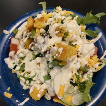 Mojo Old City BBQ - Side salad at Mojos Old City BBQ - Barbeque Near Me - St. Augustine, Florida