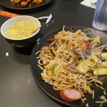 HuHot Mongolian Grill - So yummy and best Eggs Drop soup! - Mongolian Near Me - Sandy, Utah