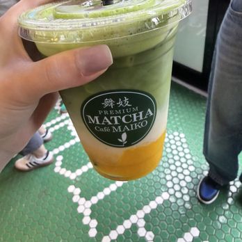 Matcha Cafe Maiko - Mango Matcha Latte - Coffee & Tea Near Me - New York, New York Matcha Cafe Maiko - Mango Matcha Latte - Coffee & Tea Near Me - New York, New York